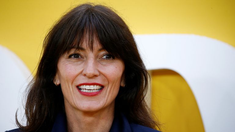 Davina McCall at the Yesterday premiere in 2019