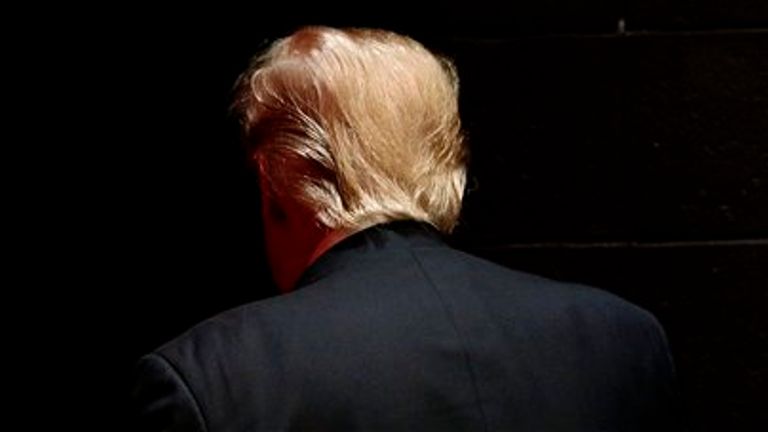 Donald Trump. Pic: Associated Press