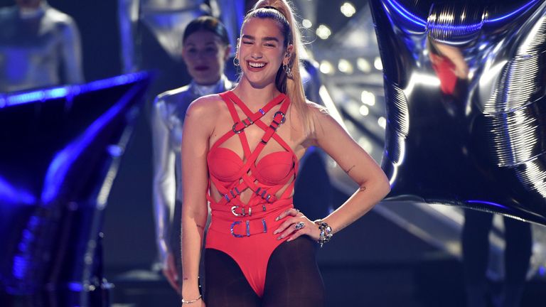 Dua Lipa proved popular with music lovers, the latest figures show