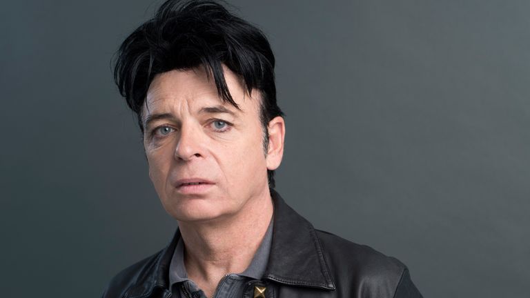 Gary Numan poses for a portrait in New York to promote his album, Savage. Pic: Scott Gries/Invision/AP


