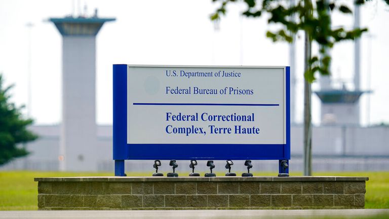 Higgs was executed at the federal prison in Terre Haute in Indiana