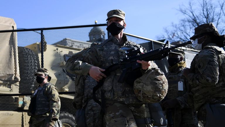 Thousands of National Guard troops have already been deployed in Washington DC