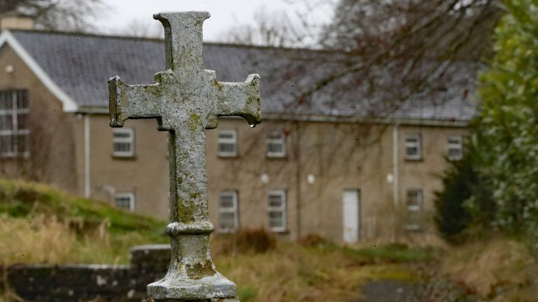 General views ofThe Sean Ross Abbey in Roscrea, Tipperary, which was mother and baby home operated by the Sisters of the Sacred Hearts of Jesus and Mary from 1930 to 1970.