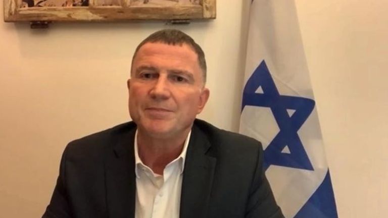 Health Minister Yuli Edelstein suggested Israel will only help Palestinians after all its citizens have had the jab