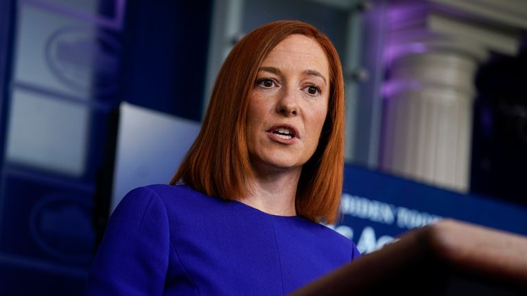 Jen Psaki is President Biden&#39;s new press secretary Pic: AP