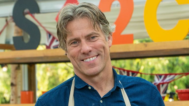 John Bishop is taking part in The Great Celebrity Bake Off. Pic: Channel 4