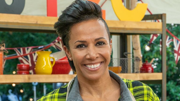 Dame Kelly Holmes is taking part in The Great Celebrity Bake Off. Pic: Channel 4