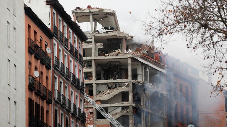 Madrid explosion