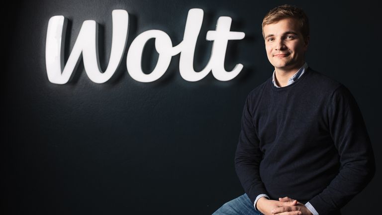 Miki Kuusi is the CEO of Wolt. Pic: Wolt