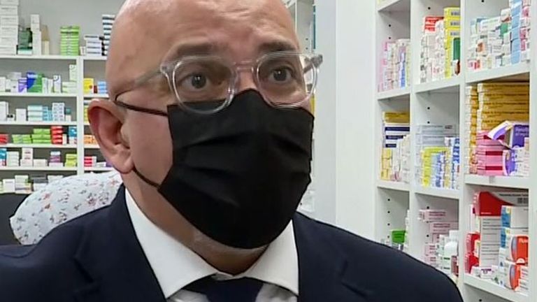 Nadhim Zahawi says he is confident government will reach target on vaccine rollout