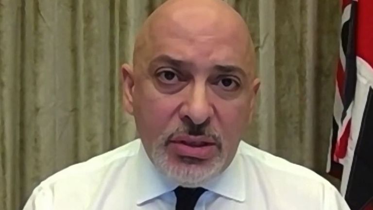 Nadhim Zahawi says it is too soon to plan summer holidays