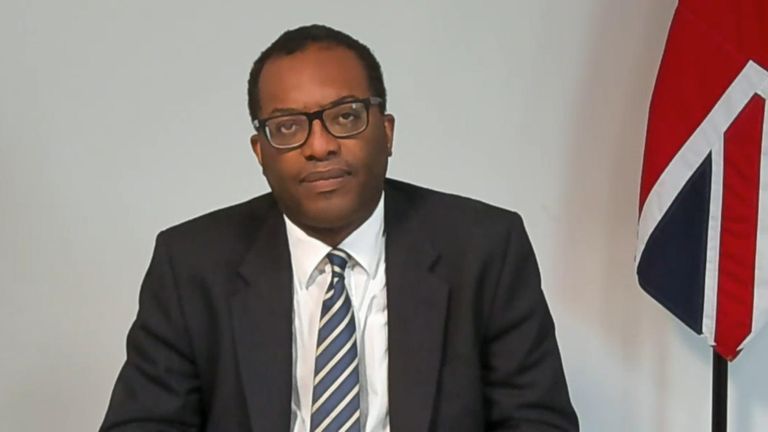 Business Secretary Kwasi Kwarteng said the fact that Nissan was going to build batteries in the UK was positive for Britain