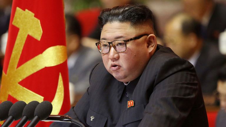North Korean leader Kim Jong Un told the ruling party congress the country needed to maintain its nuclear development