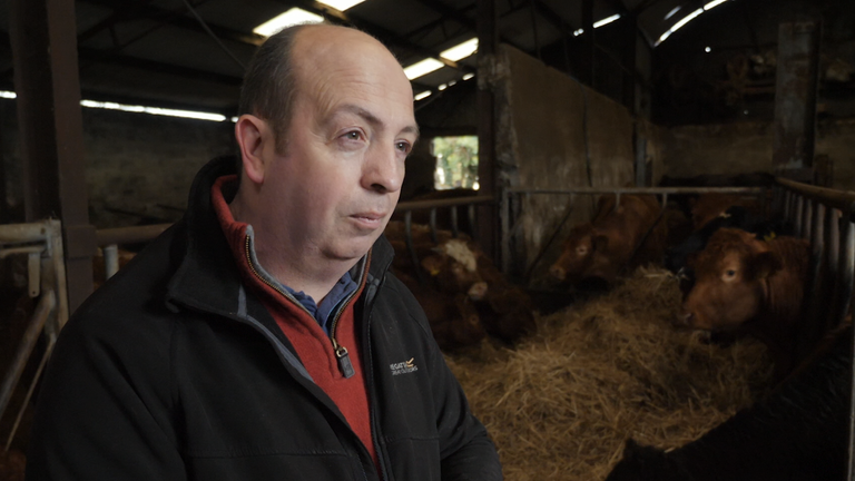 Damian McGenity, a farmer and prominent figure in the Border Communities Against Brexit group, campaigned hard for the Northern Ireland Protocol