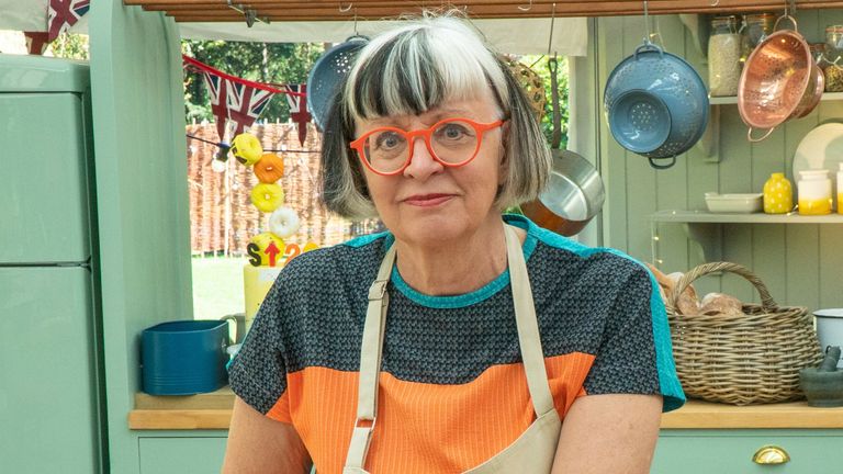 Philippa Perry is taking part in The Great Celebrity Bake Off. Pic: Channel 4