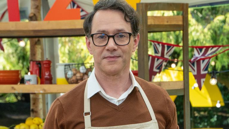 Reece Shearsmith is taking part in The Great Celebrity Bake Off. Pic: Channel 4