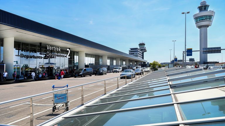 A view of Schiphol International Airport in Amsterdam, Netherlands August 6, 2018. REUTERS/Piroschka van de Wouw