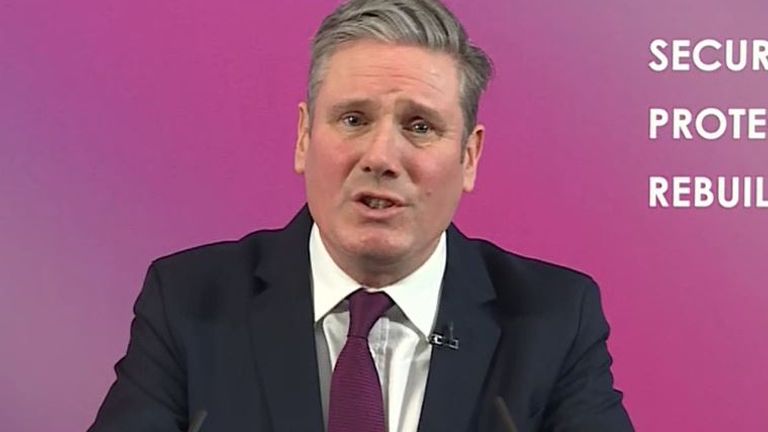 Sir Keir Starmer hits out at government response to pandemic