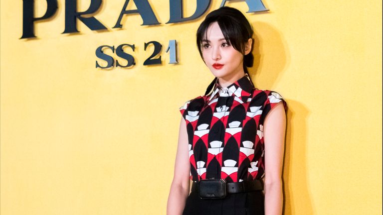 Zheng Shuang: Prada cuts ties with Chinese actress after surrogacy  controversy | World News | Sky News