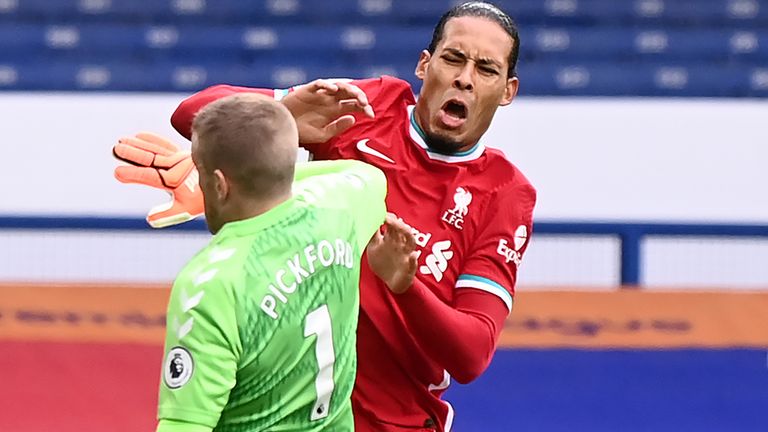Van Dijk Injury Changed Liverpool S Season Video Watch Tv Show Sky Sports