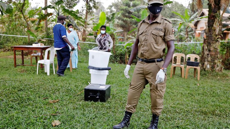 Uganda elections 2021: Voting begins in contest marred by ...