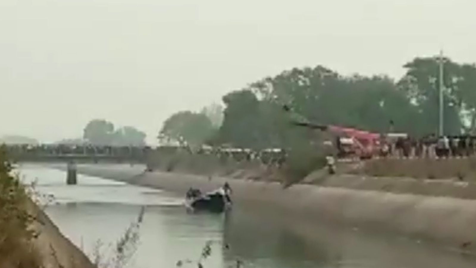 India: At least 40 dead after bus crashes into canal in Madhya Pradesh ...
