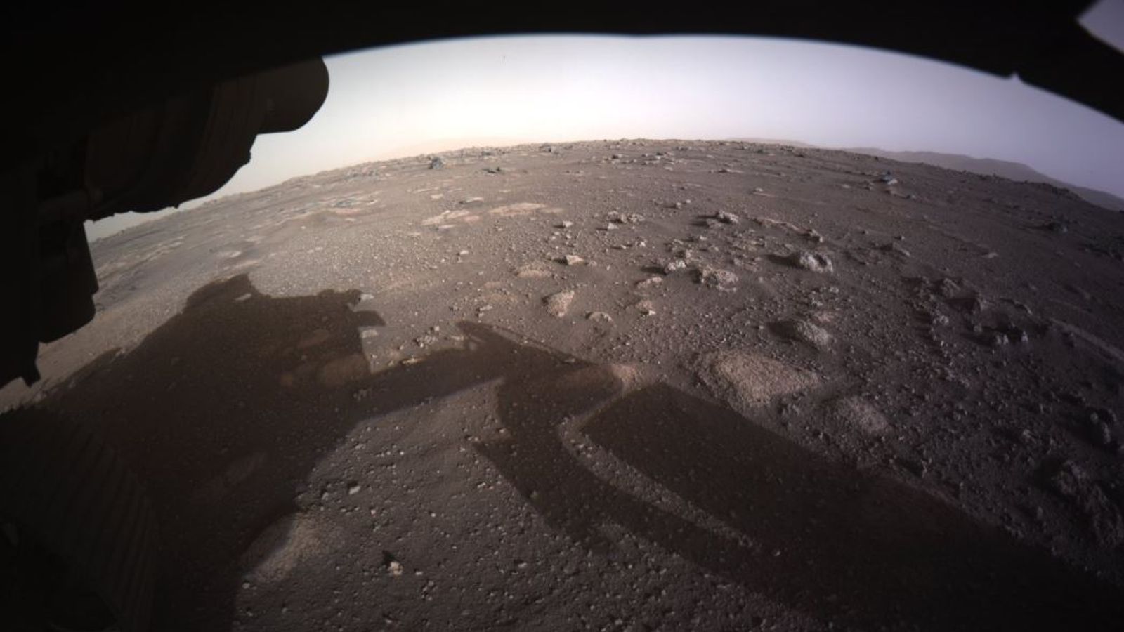 Mars landing: Perseverance rover moments before touchdown among new ...