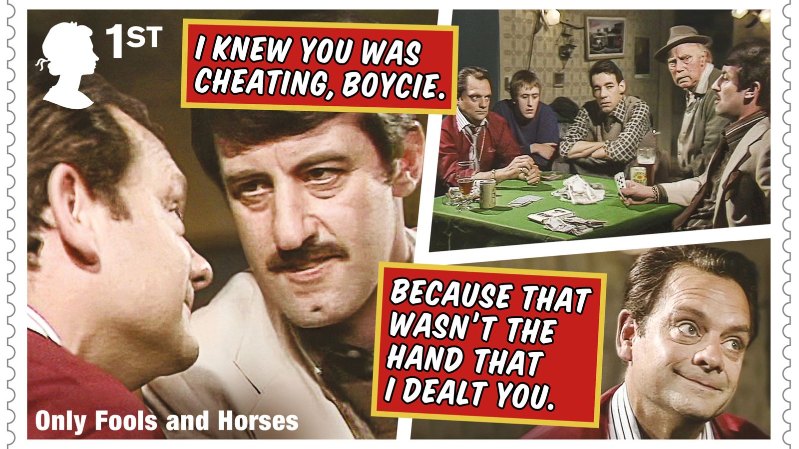 Only Fools and Horses stamps mark TV show's 40th anniversary UK News