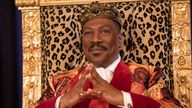 Eddie Murphy is back on the throne as Prince Akeem Joffer after over 30 years in Coming 2 America. Pic: Amazon Studios