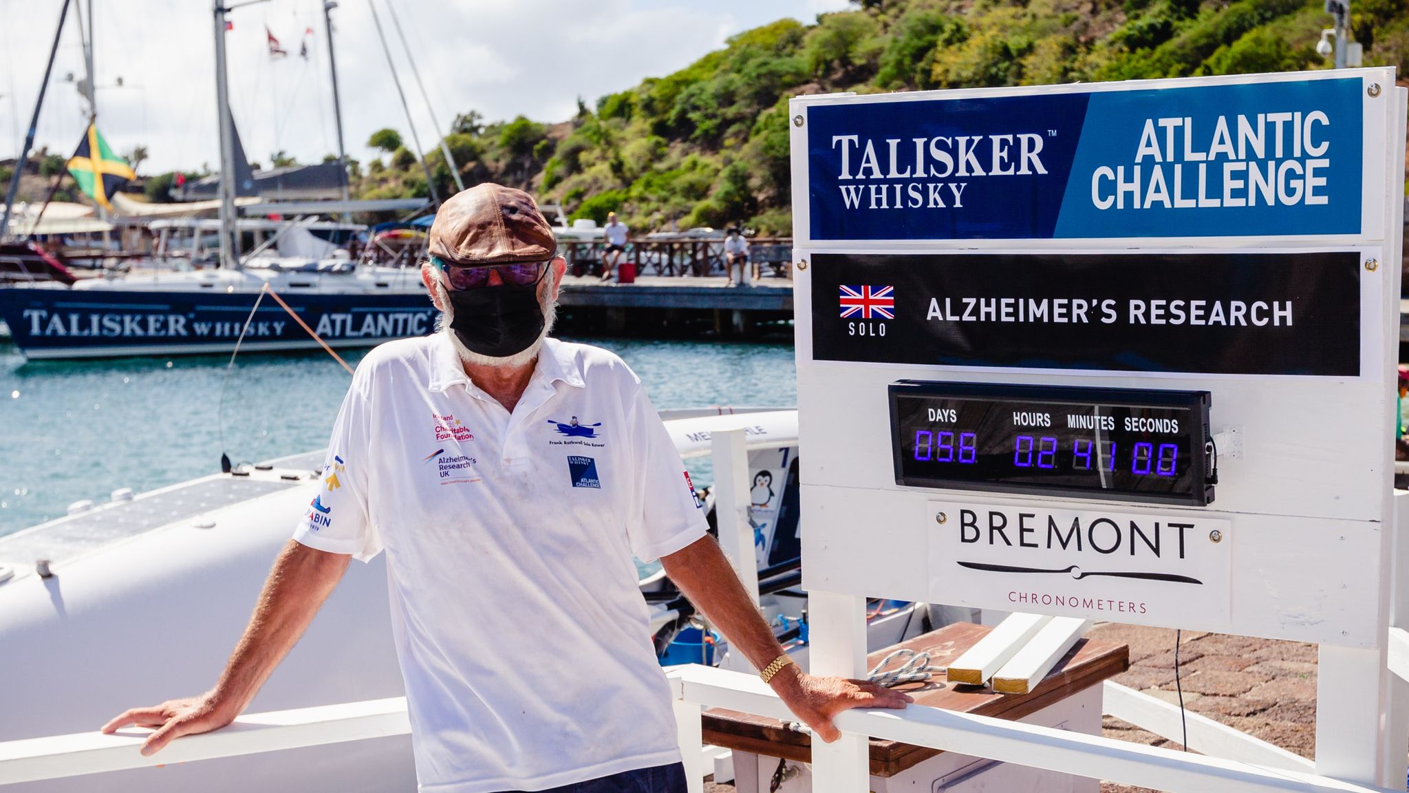 Bolton grandfather 70 becomes oldest to row Atlantic unassisted