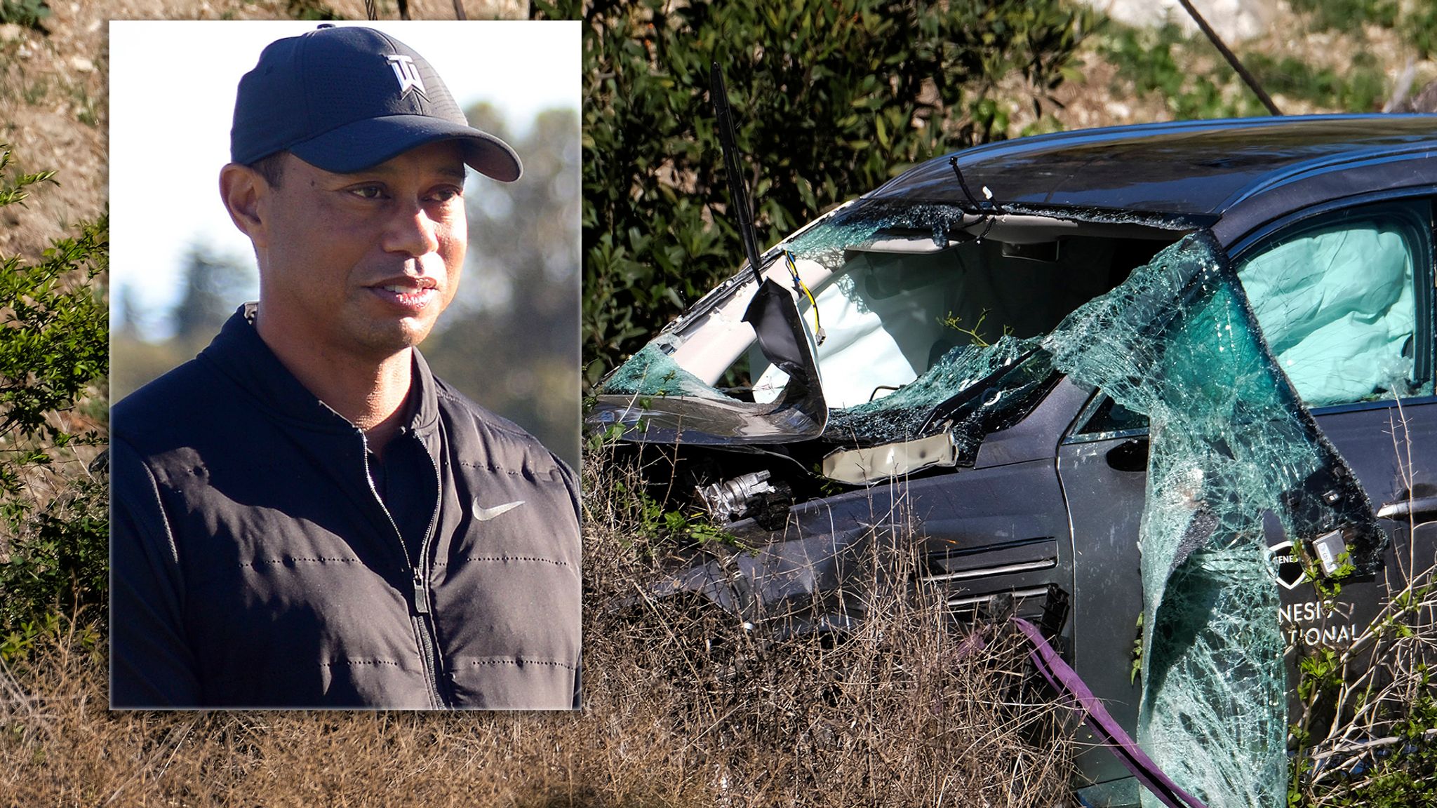 Police determine cause of Tiger Woods crash - but it might never be  revealed | US News | Sky News
