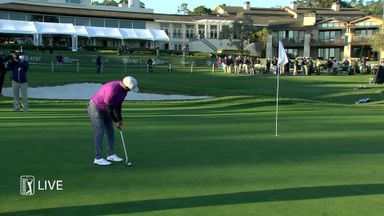 Ribeiro's 'Carlton Dance' after $500k putt