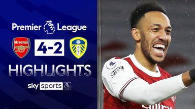 Auba hits hat-trick as Arsenal punish Leeds
