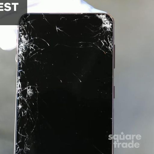 How easy is it to smash Samsung's new smartphones?