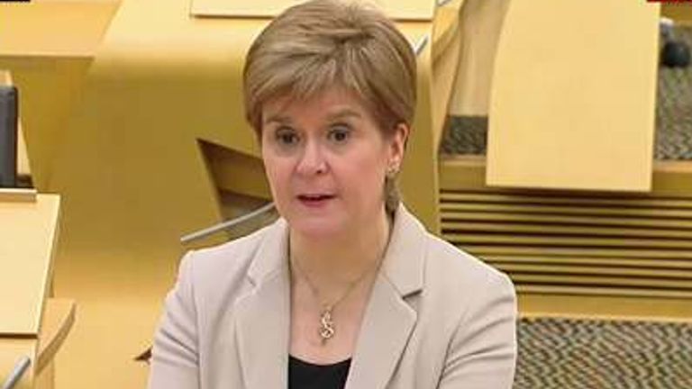 Nicola Sturgeon on Scotland&#39;s schools reopening