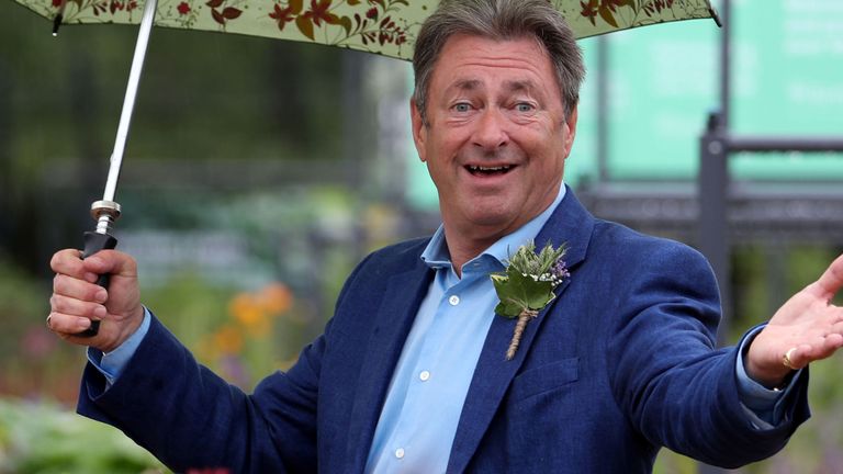 TV gardener Alan Titchmarsh