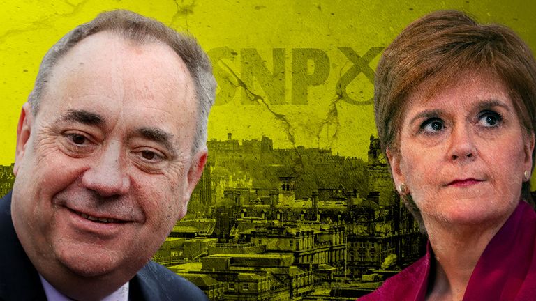 Alex Salmond says the SNP, led by Nicola Sturgeon, was involved in a "malicious and concerted attempt" to damage his reputation