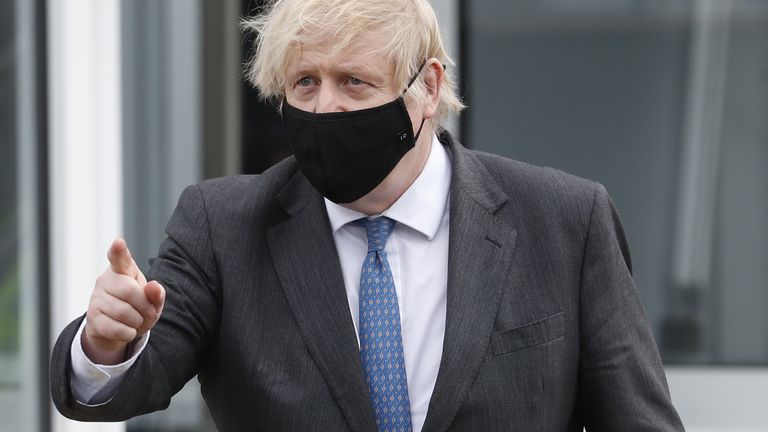 Prime Minister Boris Johnson