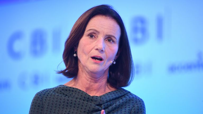 CBI director-general, Dame Carolyn Fairbairn