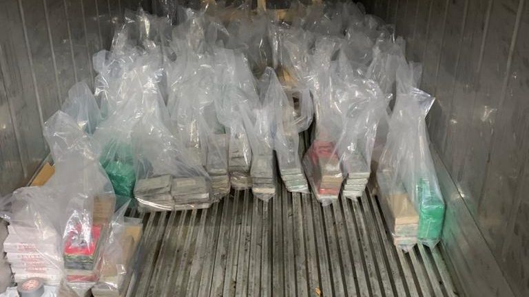 The Metropolitan Police believe this is one of the UK&#39;s largest seizures of the Class A drug