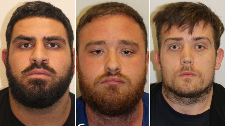 The men were sentenced at Snaresbrook Crown Court in Redbridge, London for their involvement in supplying cocaine