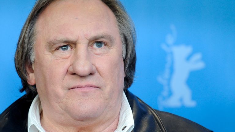 Gerard Depardieu was charged in December last year
