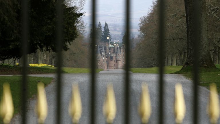 Glamis Castle is the seat of the earls of Strathmore and Kinghorne