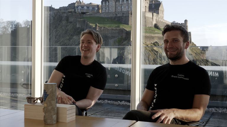 HindSight of co-founders Alex Macdonald (left) and Callum Skinner 