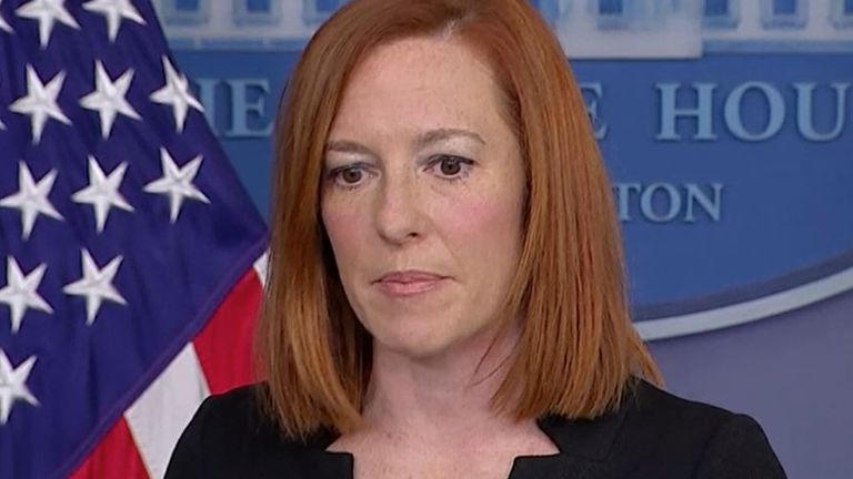 Jen Psaki says Donald Trump&#39;s access to intelligence briefings is &#39;under review&#39;