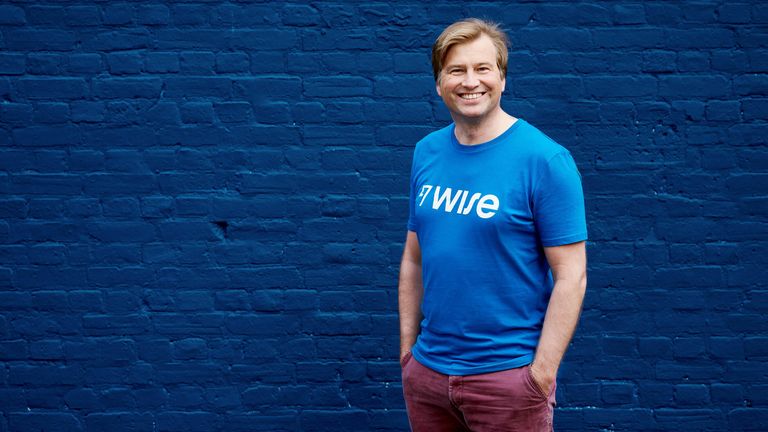 Kristo Kaarmann is chief executive of Wise. Pic: Wise