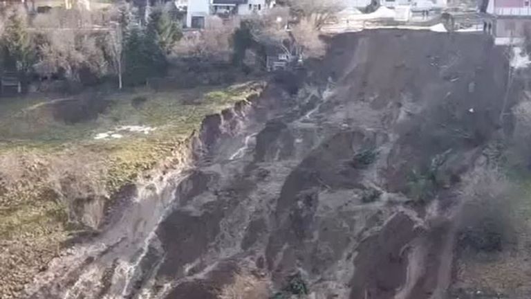 Huge landslide in Germany sparks evacuation
