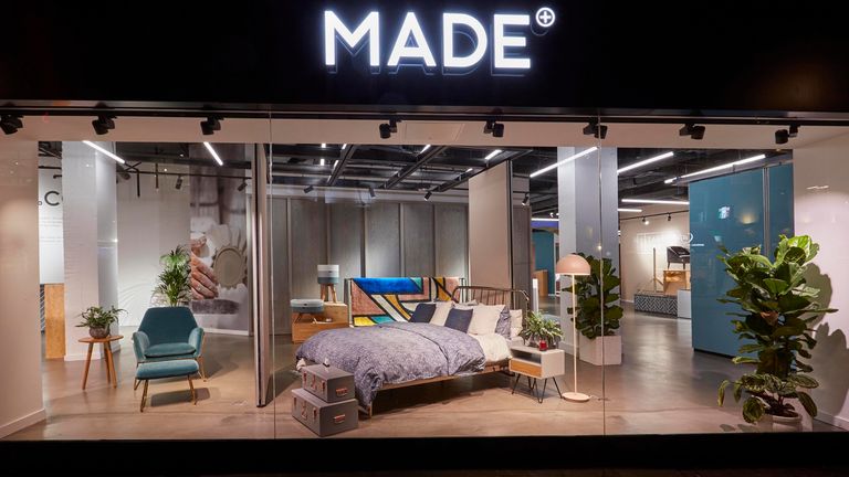 MADE has showrooms across selected European cities in addition to its online sales operation. Pic: Made