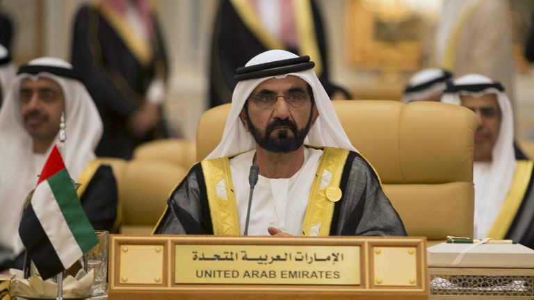 Sheikh Mohammed is one of the most powerful people in the Middle East