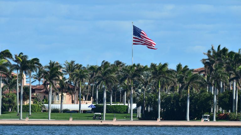 The Trump Mar-A-Lago Estate di Palm Beach.  Foto: AP